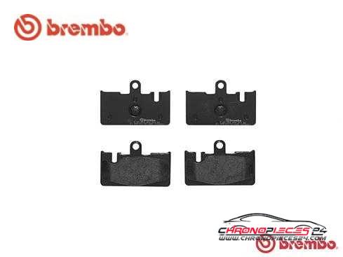 Achat de BREMBO P 83 059 Kit de plaquettes de frein, frein à disque pas chères