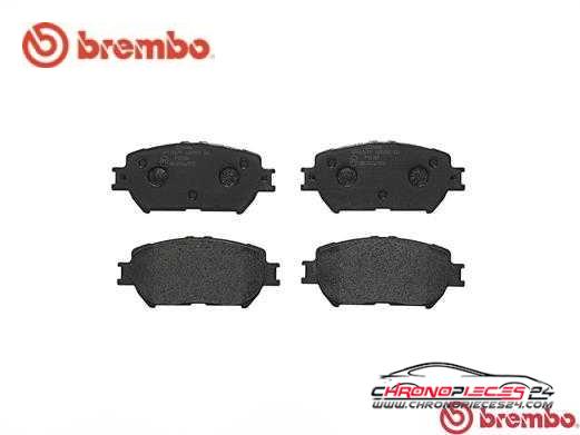 Achat de BREMBO P 83 062 Kit de plaquettes de frein, frein à disque pas chères