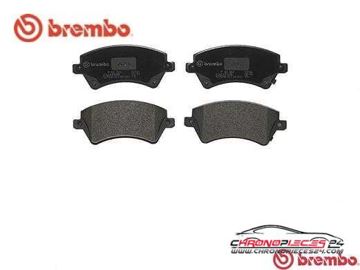 Achat de BREMBO P 83 064 Kit de plaquettes de frein, frein à disque pas chères