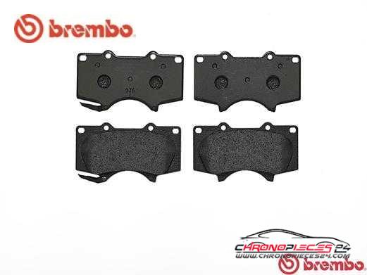 Achat de BREMBO P 83 066 Kit de plaquettes de frein, frein à disque pas chères