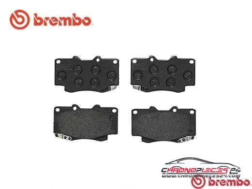 Achat de BREMBO P 83 069 Kit de plaquettes de frein, frein à disque pas chères