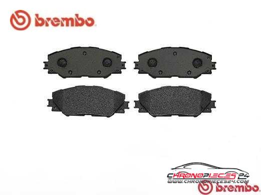 Achat de BREMBO P 83 071 Kit de plaquettes de frein, frein à disque pas chères