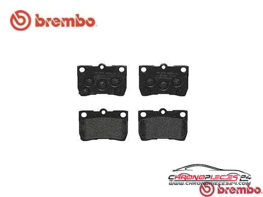 Achat de BREMBO P 83 073 Kit de plaquettes de frein, frein à disque pas chères