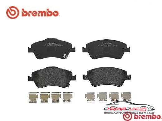 Achat de BREMBO P 83 079 Kit de plaquettes de frein, frein à disque pas chères