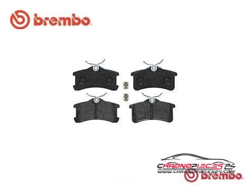 Achat de BREMBO P 83 084 Kit de plaquettes de frein, frein à disque pas chères