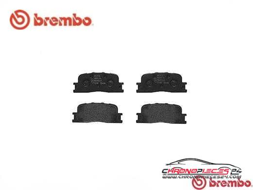 Achat de BREMBO P 83 088 Kit de plaquettes de frein, frein à disque pas chères