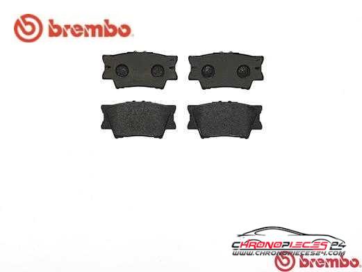 Achat de BREMBO P 83 089 Kit de plaquettes de frein, frein à disque pas chères