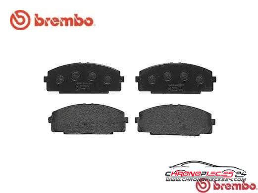 Achat de BREMBO P 83 092 Kit de plaquettes de frein, frein à disque pas chères