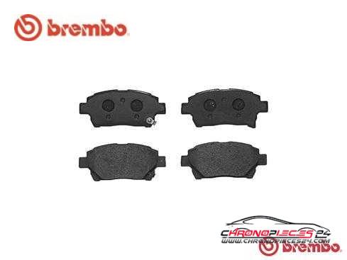 Achat de BREMBO P 83 097 Kit de plaquettes de frein, frein à disque pas chères