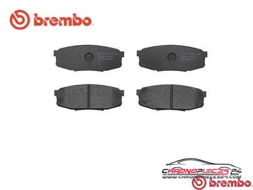 Achat de BREMBO P 83 098 Kit de plaquettes de frein, frein à disque pas chères