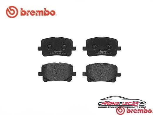 Achat de BREMBO P 83 100 Kit de plaquettes de frein, frein à disque pas chères