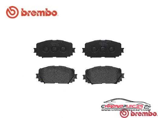 Achat de BREMBO P 83 101 Kit de plaquettes de frein, frein à disque pas chères