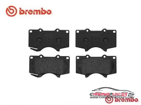 Achat de BREMBO P 83 102 Kit de plaquettes de frein, frein à disque pas chères