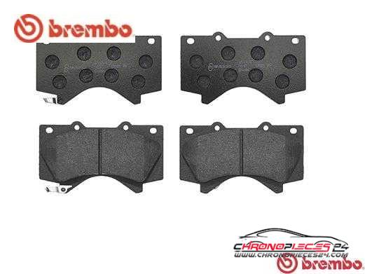 Achat de BREMBO P 83 107 Kit de plaquettes de frein, frein à disque pas chères