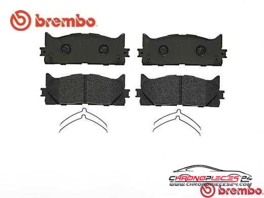 Achat de BREMBO P 83 117 Kit de plaquettes de frein, frein à disque pas chères