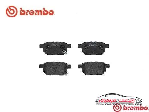 Achat de BREMBO P 83 133 Kit de plaquettes de frein, frein à disque pas chères