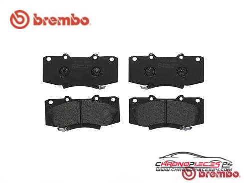 Achat de BREMBO P 83 140 Kit de plaquettes de frein, frein à disque pas chères