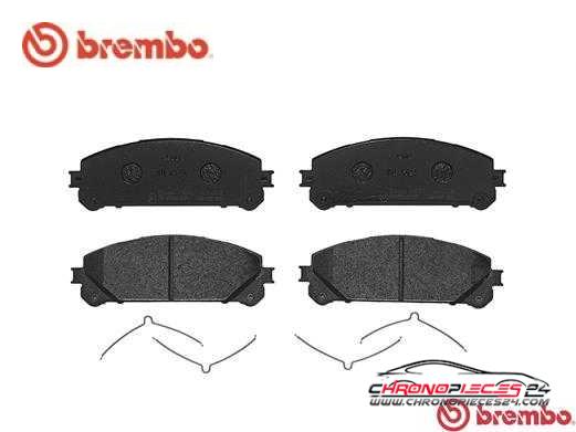 Achat de BREMBO P 83 145 Kit de plaquettes de frein, frein à disque pas chères