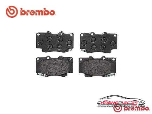 Achat de BREMBO P 83 151 Kit de plaquettes de frein, frein à disque pas chères