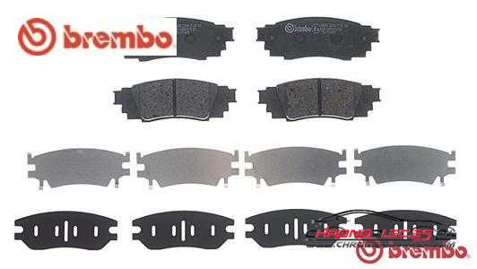 Achat de BREMBO P 83 160 Kit de plaquettes de frein, frein à disque pas chères