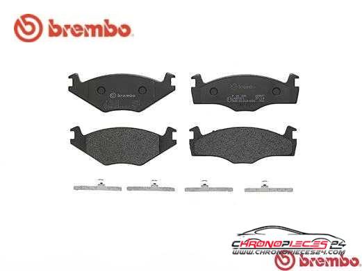 Achat de BREMBO P 85 005 Kit de plaquettes de frein, frein à disque pas chères