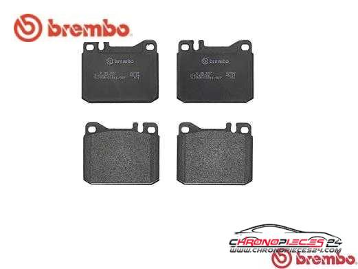 Achat de BREMBO P 85 007 Kit de plaquettes de frein, frein à disque pas chères