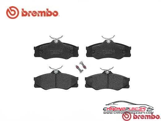 Achat de BREMBO P 85 008 Kit de plaquettes de frein, frein à disque pas chères