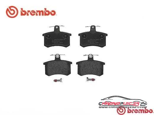 Achat de BREMBO P 85 013 Kit de plaquettes de frein, frein à disque pas chères