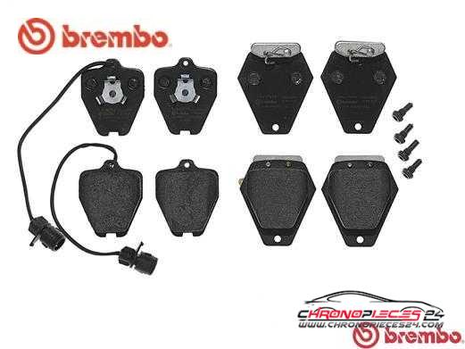 Achat de BREMBO P 85 038 Kit de plaquettes de frein, frein à disque pas chères