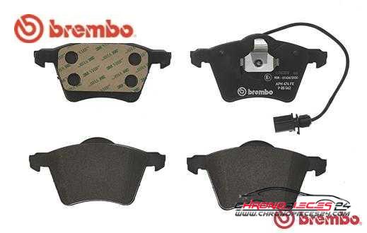 Achat de BREMBO P 85 062 Kit de plaquettes de frein, frein à disque pas chères