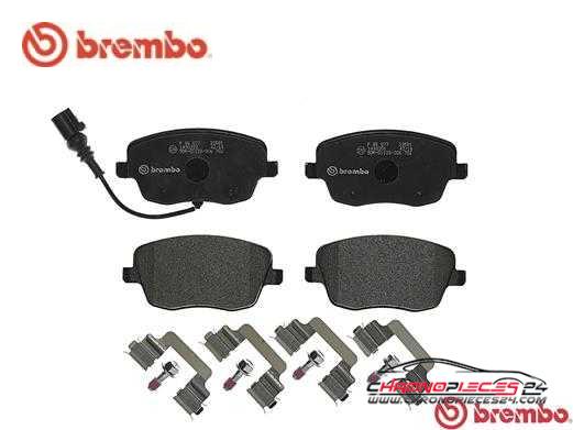 Achat de BREMBO P 85 077 Kit de plaquettes de frein, frein à disque pas chères