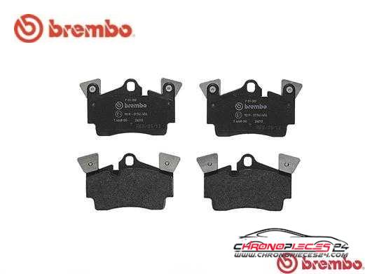 Achat de BREMBO P 85 088 Kit de plaquettes de frein, frein à disque pas chères