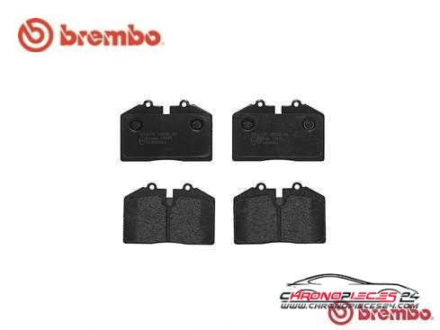 Achat de BREMBO P 85 094 Kit de plaquettes de frein, frein à disque pas chères