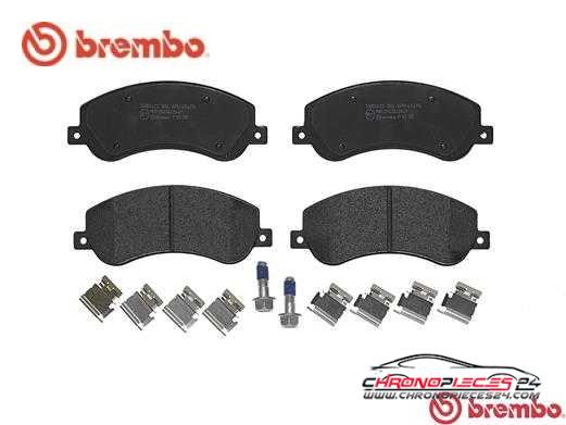 Achat de BREMBO P 85 115 Kit de plaquettes de frein, frein à disque pas chères