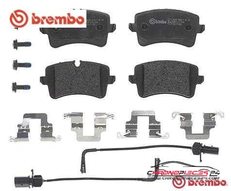 Achat de BREMBO P 85 118 Kit de plaquettes de frein, frein à disque pas chères