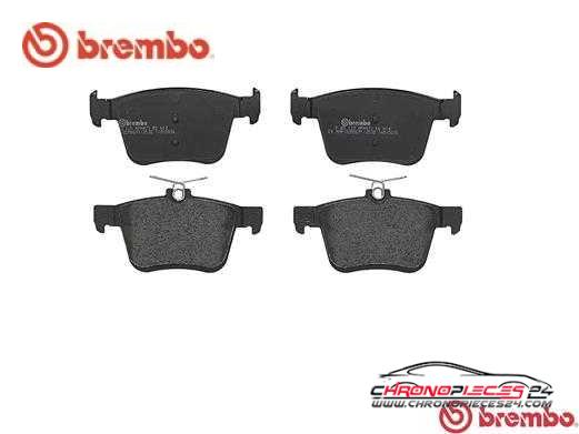 Achat de BREMBO P 85 125 Kit de plaquettes de frein, frein à disque pas chères