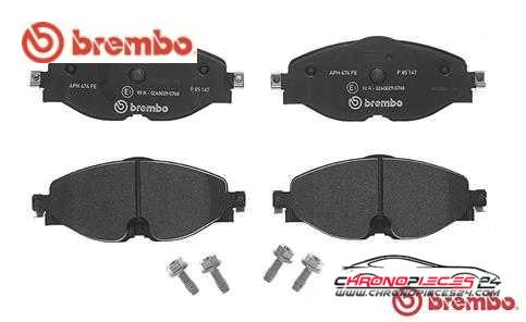 Achat de BREMBO P 85 147 Kit de plaquettes de frein, frein à disque pas chères