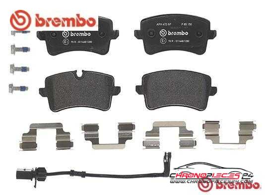 Achat de BREMBO P 85 150 Kit de plaquettes de frein, frein à disque pas chères