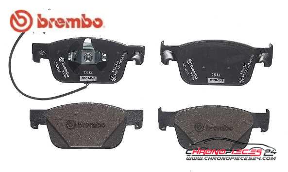 Achat de BREMBO P 85 153X Kit de plaquettes de frein, frein à disque pas chères