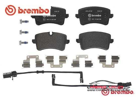 Achat de BREMBO P 85 157 Kit de plaquettes de frein, frein à disque pas chères