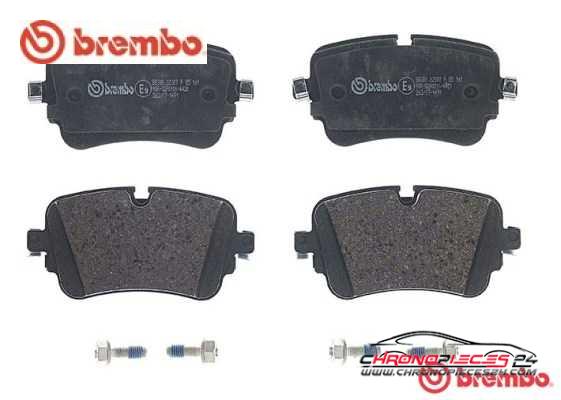 Achat de BREMBO P 85 161 Kit de plaquettes de frein, frein à disque pas chères