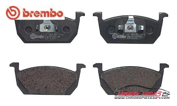 Achat de BREMBO P 85 167 Kit de plaquettes de frein, frein à disque pas chères