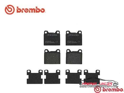 Achat de BREMBO P 86 002 Kit de plaquettes de frein, frein à disque pas chères