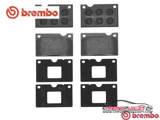 Achat de BREMBO P 86 003 Kit de plaquettes de frein, frein à disque pas chères