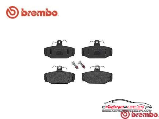 Achat de BREMBO P 86 009 Kit de plaquettes de frein, frein à disque pas chères