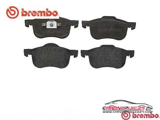 Achat de BREMBO P 86 016 Kit de plaquettes de frein, frein à disque pas chères