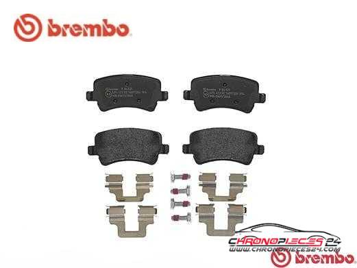 Achat de BREMBO P 86 021 Kit de plaquettes de frein, frein à disque pas chères