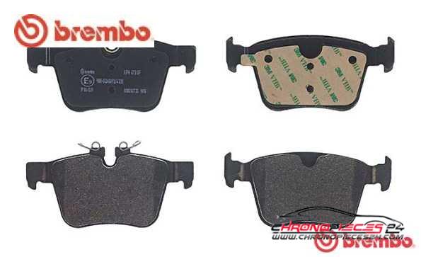 Achat de BREMBO P 86 029 Kit de plaquettes de frein, frein à disque pas chères