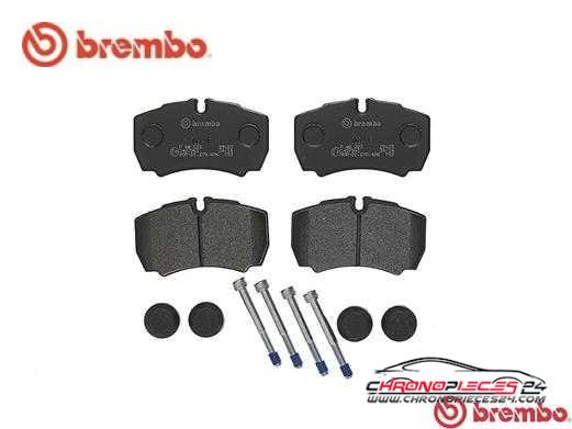 Achat de BREMBO P A6 023 Kit de plaquettes de frein, frein à disque pas chères