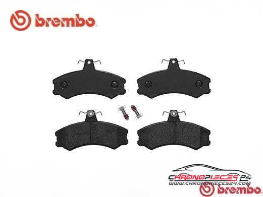 Achat de BREMBO P A6 024 Kit de plaquettes de frein, frein à disque pas chères